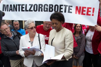 De SP streed jarenlang voor afschaffing van de mantelzorgboete.